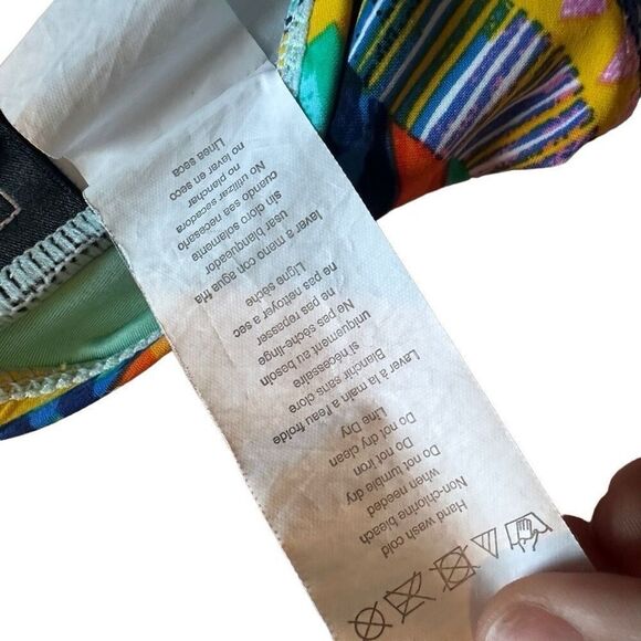 La Blanca colorful one piece swimsuit - size 10 - Picture 5 of 6